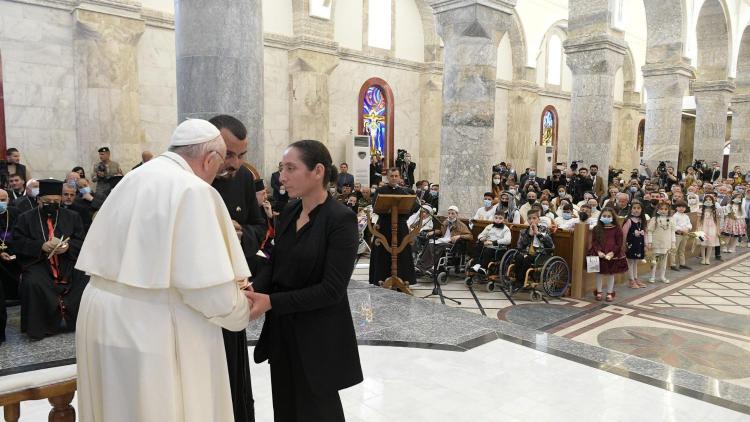 Papa en Qaraqosh: "El perdón es necesario para seguir siendo cristiano"