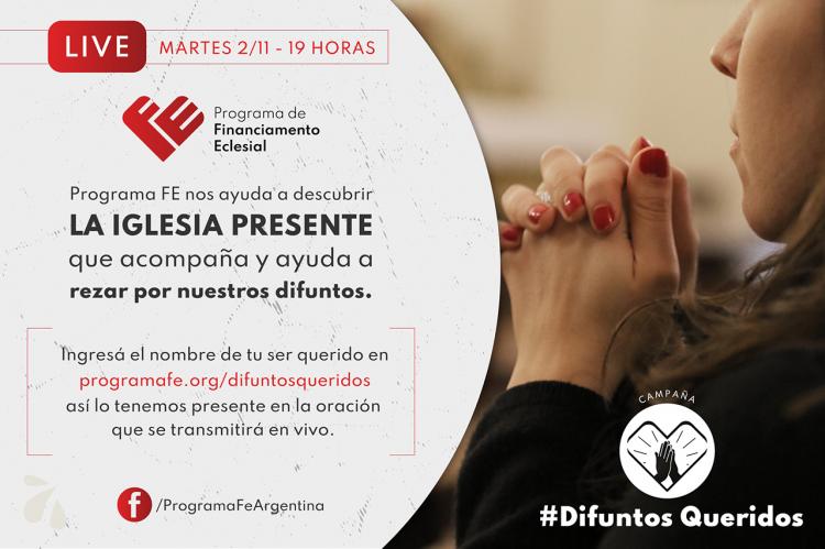 El Programa FE acompaña a rezar por los fieles difuntos