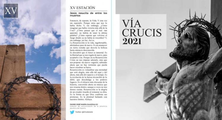 Quinta edición del Viacrucis de los Comunicadores