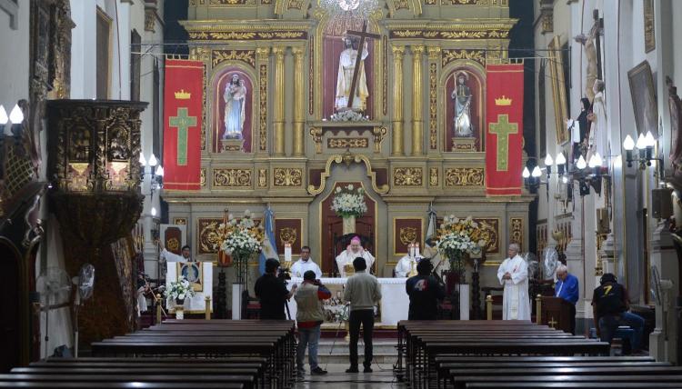 Se reanudan las celebraciones religiosas con un 30% de aforo en lugares cerrados