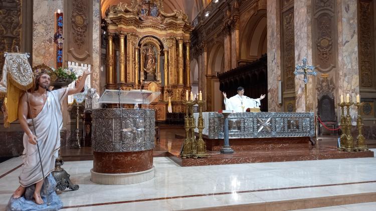 Transmisión por Orbe 21 de la misa del tercer domingo de Pascua