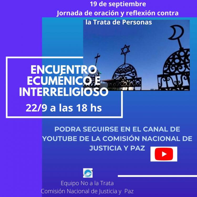 Trata de personas: Encuentro ecuménico e interreligioso de reflexión