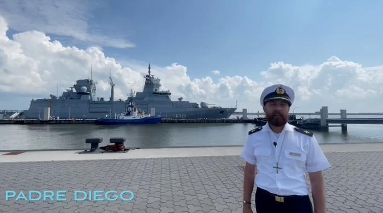 Un sacerdote entrerriano lleva la evangelización por los mares de Europa