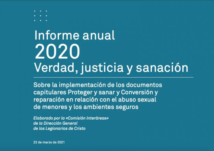 Verdad, justicia y sanación en informe anual de los Legionarios de Cristo