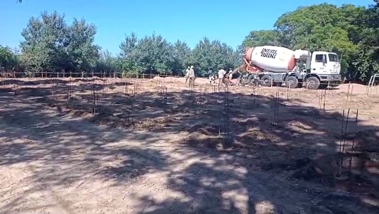 Avances de la obra en el Hogar Jesús Buen Pastor