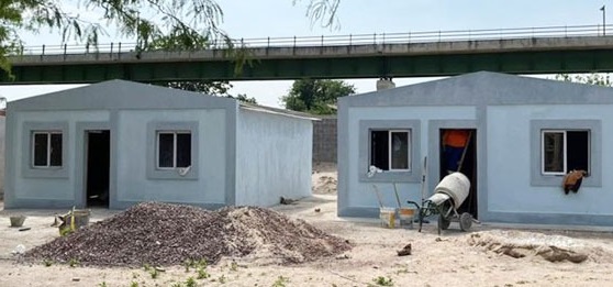 Bendecirán las casas que se construyeron en el predio Madre del Puente Carretero