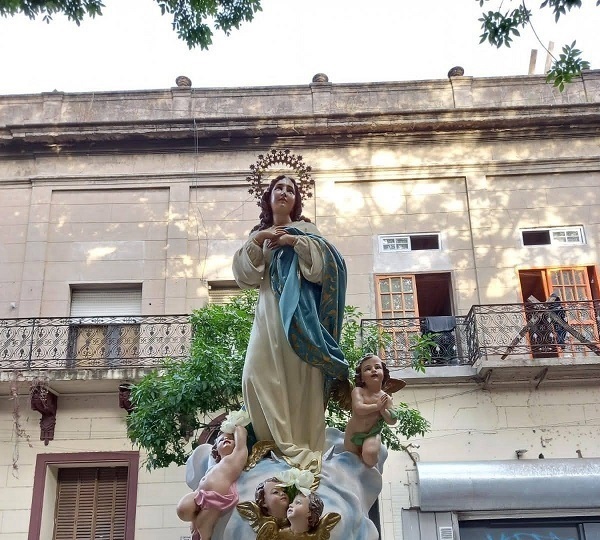 Cardenal Poli: "Todo en la Virgen María mira a Cristo"