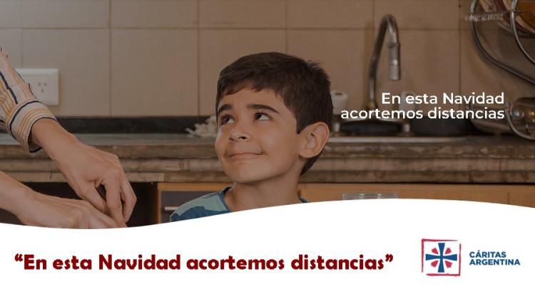 Cáritas Argentina continúa con su campaña navideña para acortar distancias