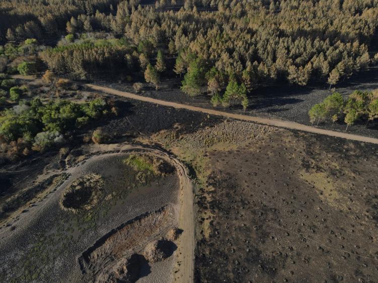 Cáritas trabaja en la recuperación luego de los incendios en Corrientes