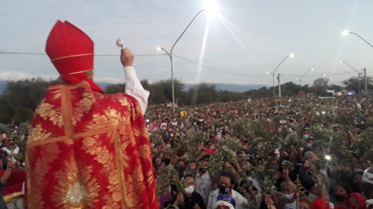 Una multitud participó en Catamarca de la Peregrinación del Pueblo de Dios