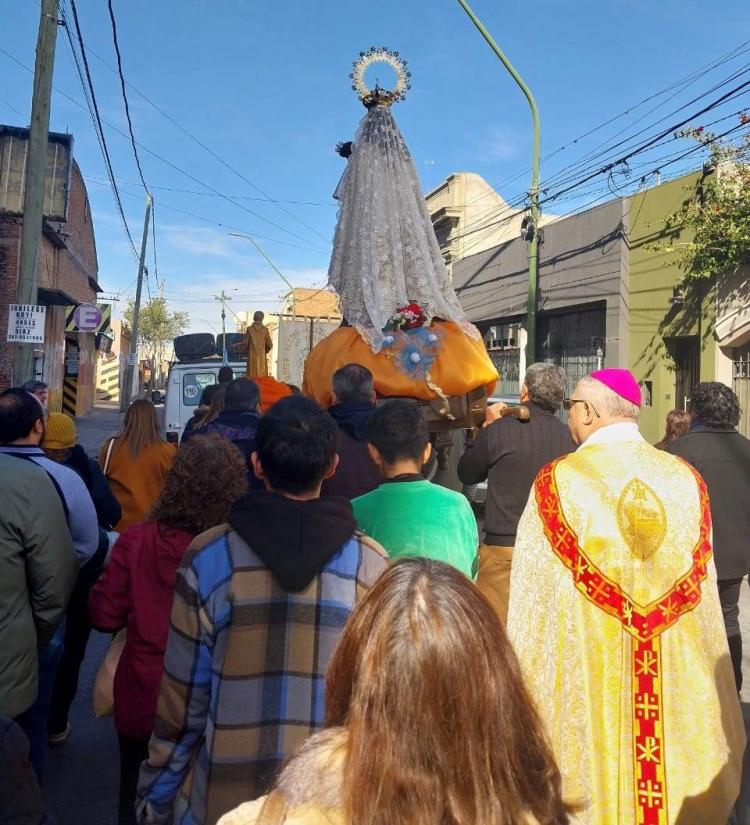 Catamarca: Emotiva manifestación de fe a la Virgen del Carmen