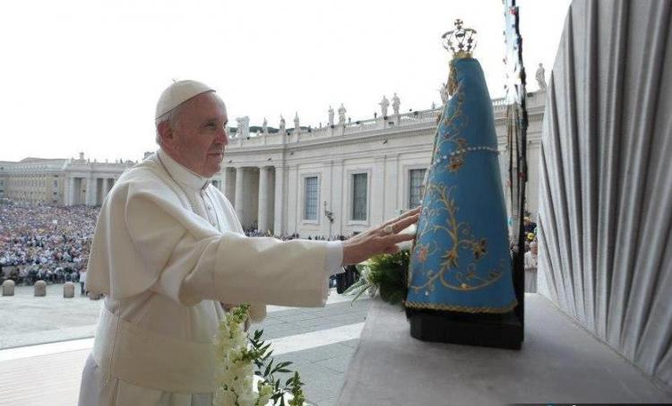 Dos regiones pastorales celebrarán los 10 años del pontificado de Francisco en Luján