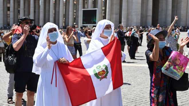 Cercanía del Papa con el Perú: buscar una solución pacífica por el bien del país