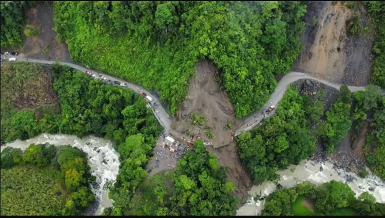 Cercanía de la Iglesia con las víctimas del deslizamiento de tierra en Colombia