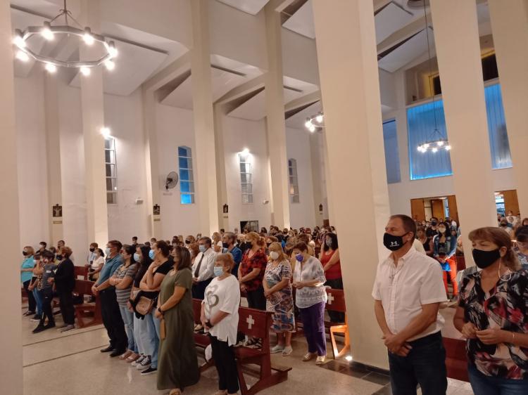 Con un llamado a volver al Señor, Deán Funes celebró el inicio de la Cuaresma