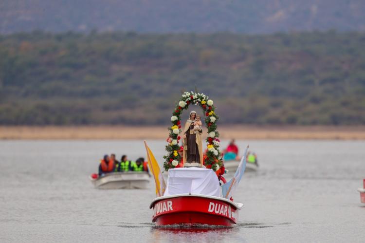 Procesión náutica anual en honor de la Virgen del Carmen