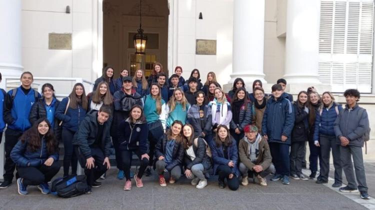 Delegados estudiantiles realizaron una visita a la Legislatura de Mendoza