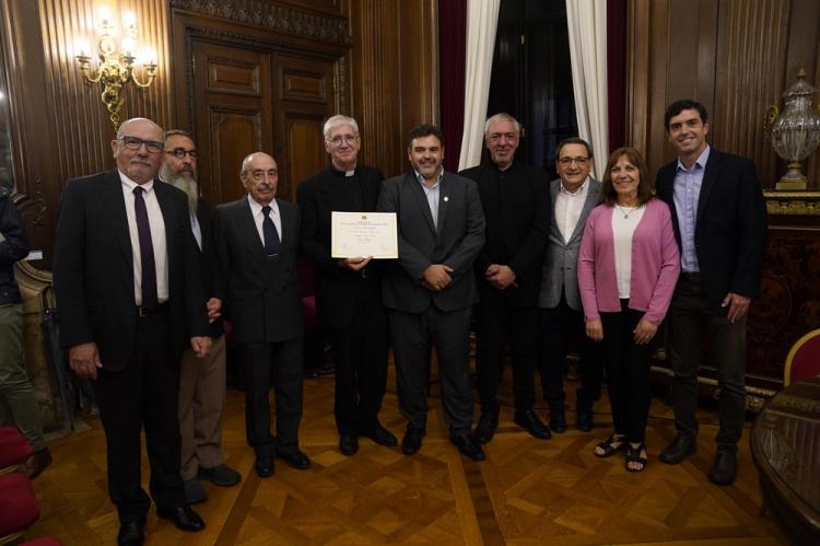 Distinción de la Legislatura porteña al suplemento 'Valores Religiosos'