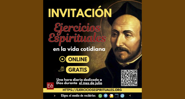 Ejercicios Espirituales Ignacianos en modalidad virtual