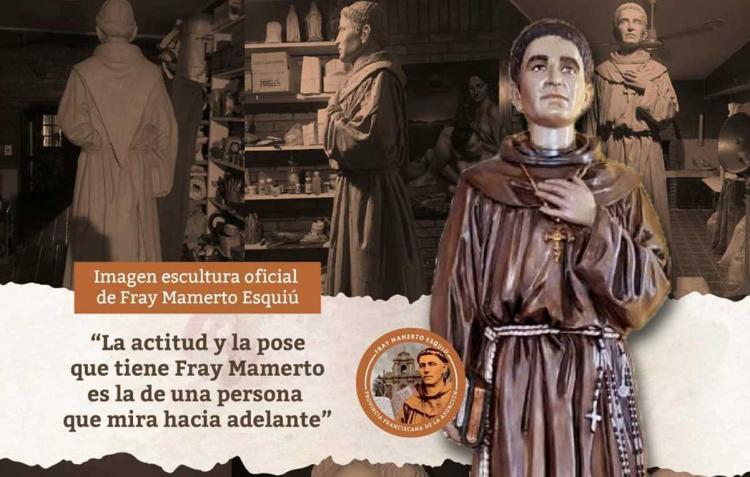 El beato Mamerto Esquiú lleva una bendición al santuario de Sampacho