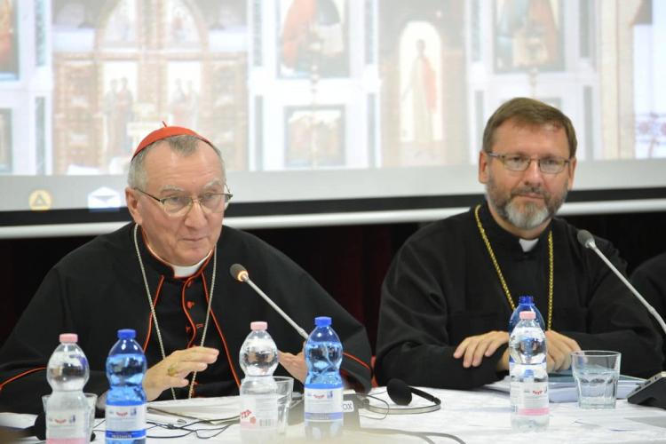 El Card. Parolin expresó cercanía al pueblo de Ucrania