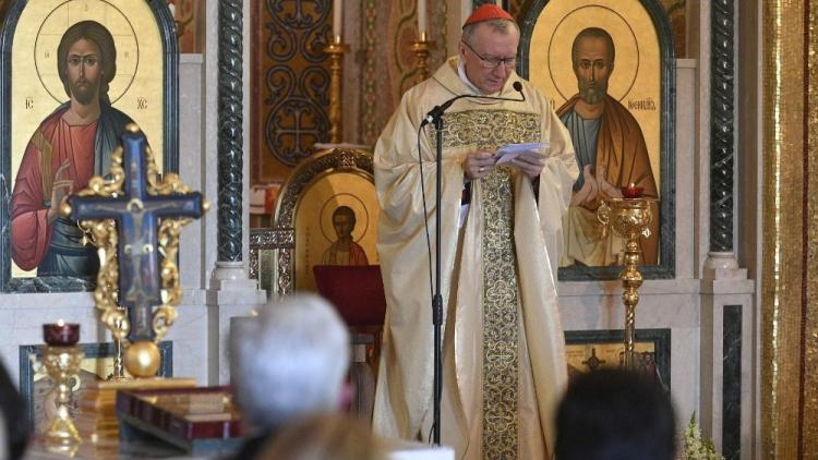 El Card. Parolin recordó a Europa el proyecto de paz de sus "padres fundadores"