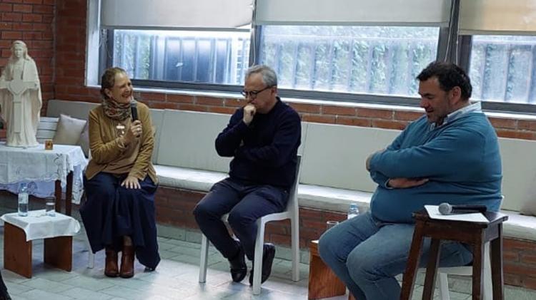 El Centro de Espiritualidad Santa María recibió al sacerdote español Pablo d'Ors