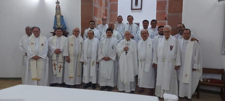 Los sacerdotes de Goya mantuvieron un encuentro con el obispo