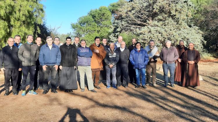 El clero de Santa Rosa tuvo su retiro anual