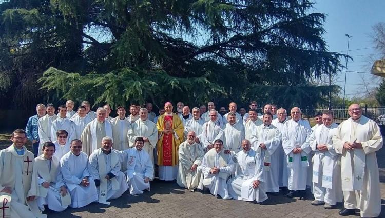 El clero platense tuvo su jornada de ejercicios espirituales