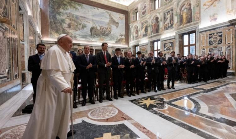 El Papa, a seminaristas españoles: 'Sean generosos en la respuesta a la vocación'