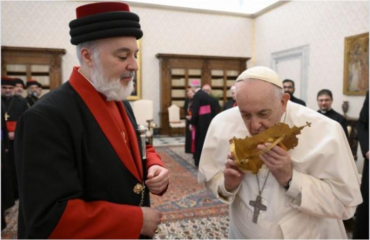 El Papa al Catolicós Mar Awa III: Busquemos juntos una fecha común para la Pascua