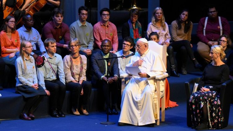 El Papa en Lovaina: 'El estudio tiene sentido si busca la verdad que nos hace libres'