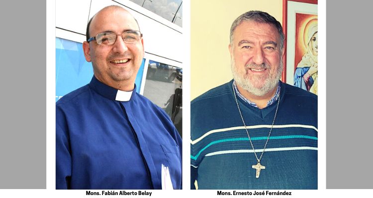 El Papa nombró dos obispos auxiliares para Rosario