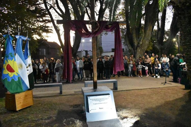 El partido de Almirante Brown tiene su Monumento a la Fe Cristiana