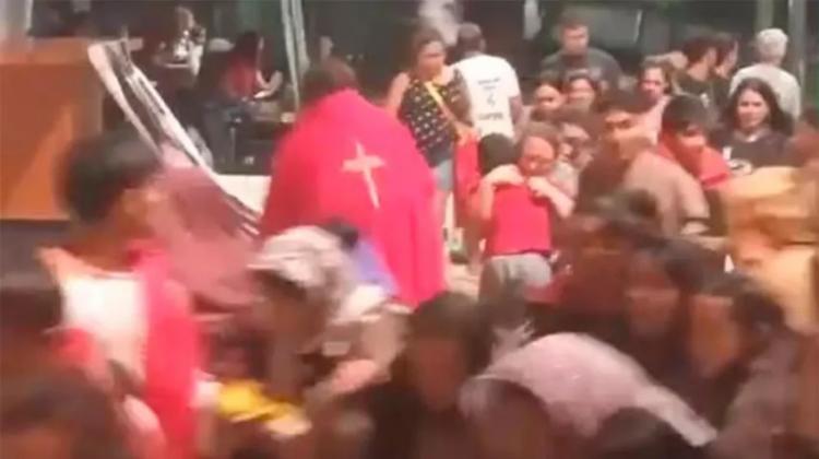 El pedido de un obispo tras el tiroteo durante el viacrucis