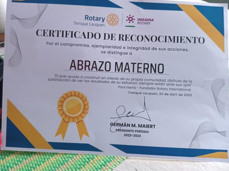 Reconocen la labor del Hogar del Abrazo Materno de Trenque Lauquen