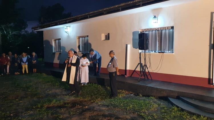 El santuario de la Virgen del Río Blanco cuenta con casa parroquial