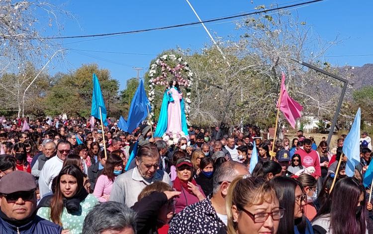 El santuario de Nuestra Señora del Rosario de Polco celebró las patronales invernales