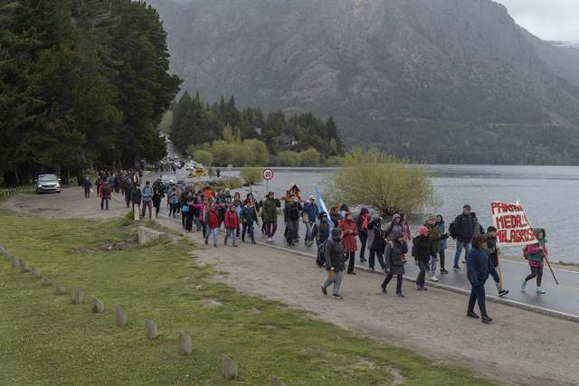 Emotiva muestra de devoción a la Virgen de las Nieves en Bariloche