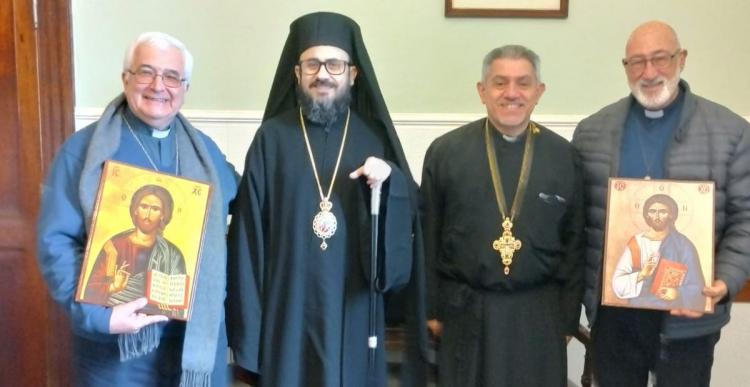 Tucumán: Mons. Sánchez recibió al arzobispo del Patriarcado de Antioquía