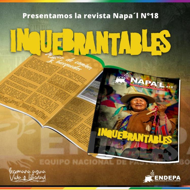 Endepa presentó 'Inquebrantables', el nuevo número de la revista digital Napa'l