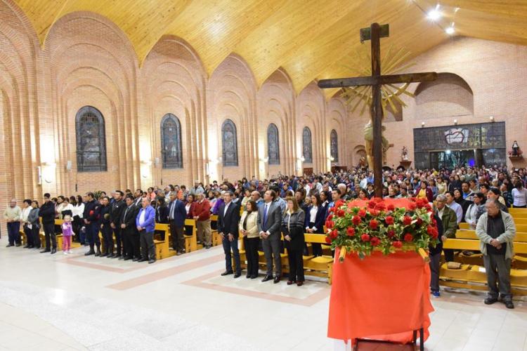 Entronizaron la imagen del Señor de Piedades en una parroquia de Cafayate