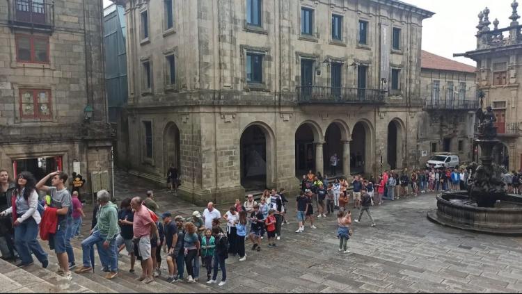 España: bate nuevos récords la cantidad de peregrinos en el Camino de Santiago