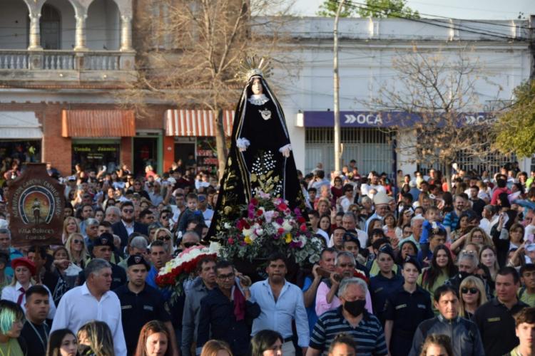 Fiesta patronal de Nuestra Señora de los Dolores en Cruz del Eje