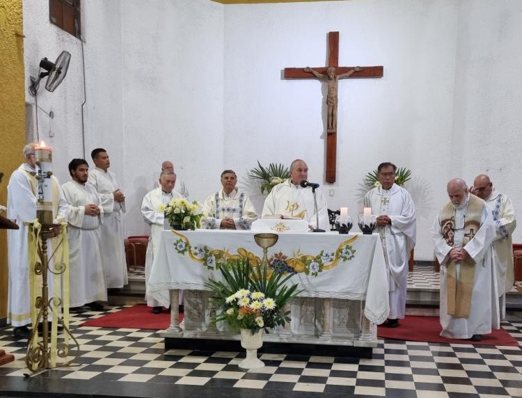 Fiesta patronal de San José Obrero en la localidad de José C. Paz