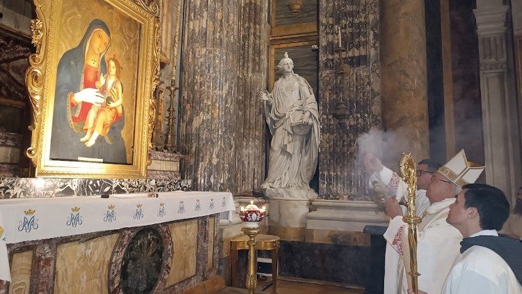 Francisco transmitió su gratitud al Card. Sandri por su servicio pastoral