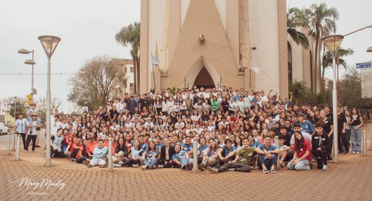 Gran encuentro juvenil en Oberá