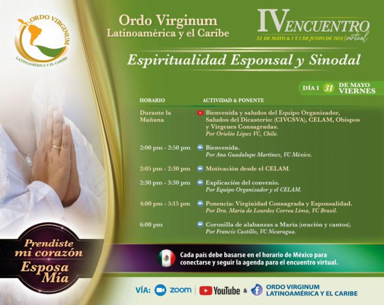 IV Encuentro del Ordo Virginum de Latinoamérica y el Caribe