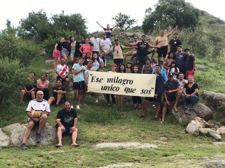 Jóvenes de Laferrere tuvieron su convivencia de verano en San Luis